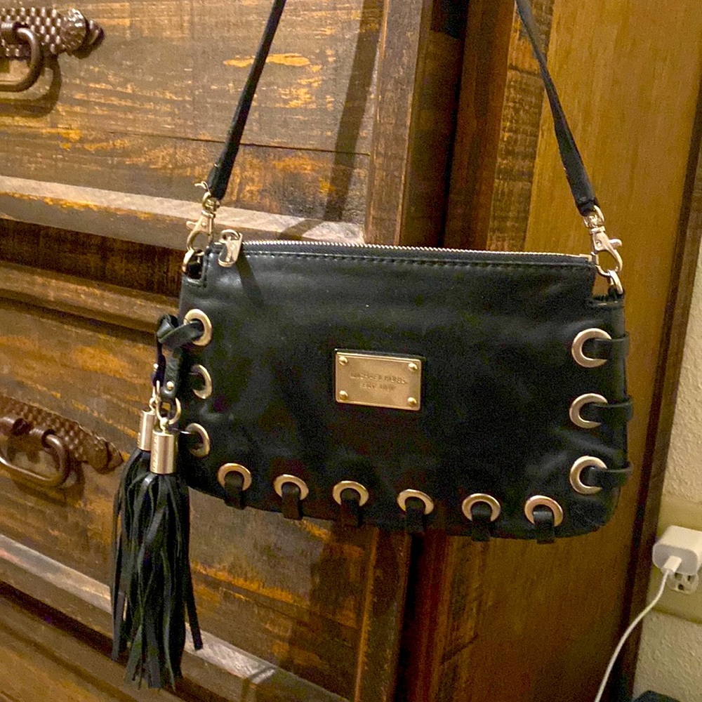 Michael Kors clutch purse with strap